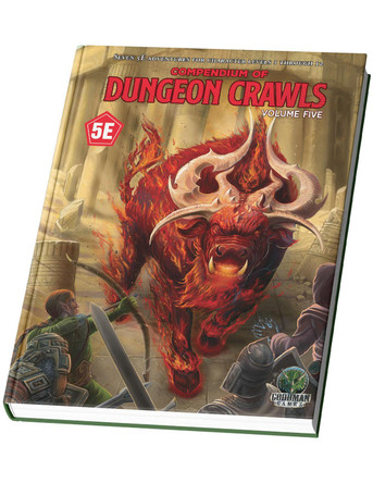 Compendium of Dungeon Crawls #5: A Collection of Quests Goodman Staff 9781964581248
