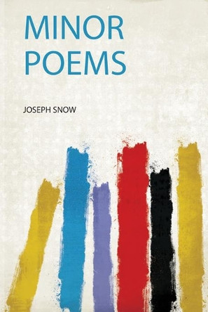 Minor Poems by Snow Snow 9780371414422