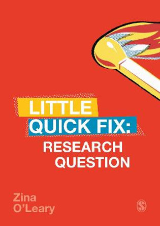 Research Question: Little Quick Fix by Zina O'Leary