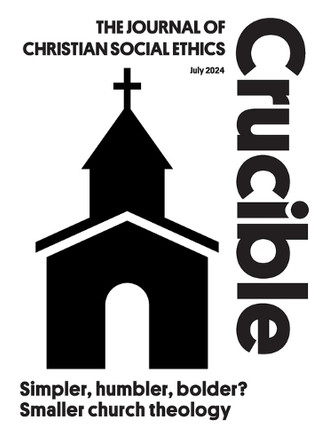 Crucible: July 2024 Simpler, humbler, bolder? Smaller church theology: July 2024Simpler, humbler, bolder? Smaller church theology by Stephen Platten 9780334065791