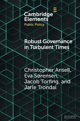 Robust Governance in Turbulent Times by Christopher Ansell 9781009433020