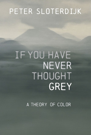 If You Have Never Thought Grey: A Theory of Color Peter Sloterdijk 9781509557486