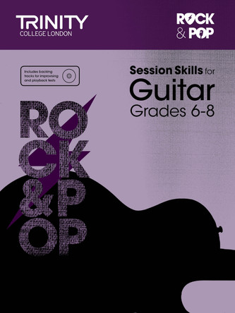 Session Skills for Guitar Grades 6-8 by Trinity College London 9780857364050