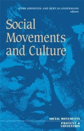 Social Movements And Culture by Dr. Hank Johnston