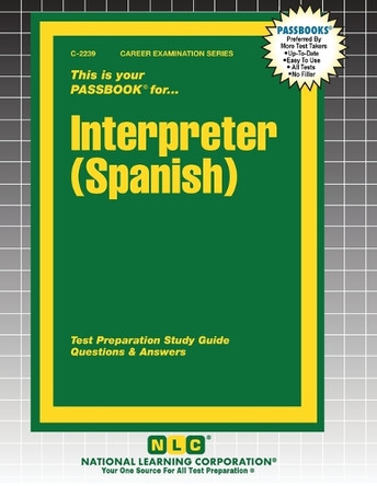 Interpreter (Spanish) by Passbooks 9781799322399