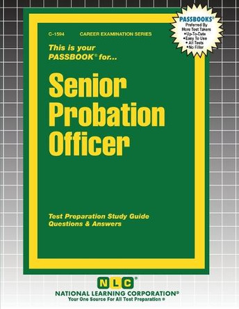 Senior Probation Officer by Passbooks 9781799315940