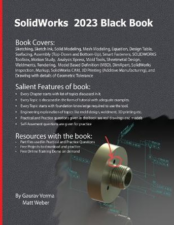SolidWorks 2023 Black Book by Gaurav Verma 9781774590935