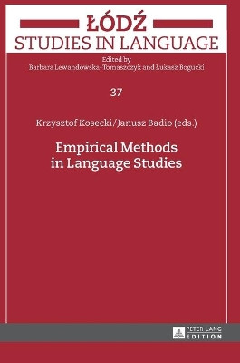 Empirical Methods in Language Studies by Janusz Badio 9783631656648