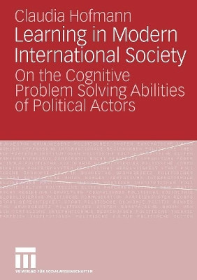 Learning in Modern International Society by Claudia Hofmann 9783531156354