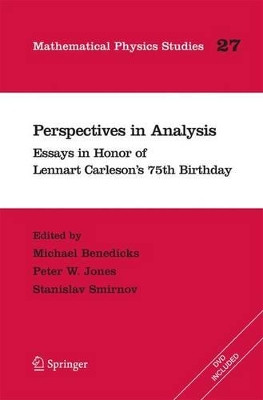 Perspectives in Analysis: Essays in Honor of Lennart Carleson's 75th Birthday by Michael Benedicks 9783642434341