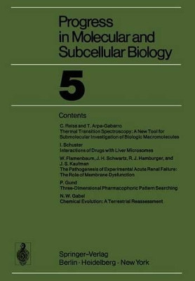 Progress in Molecular and Subcellular Biology by T. Arpa-Gabarro 9783642666285