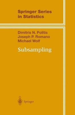 Subsampling by Dimitris N. Politis 9781461271901