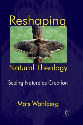 Reshaping Natural Theology: Seeing Nature as Creation by Mats Wahlberg 9781349352234