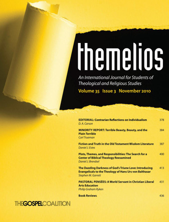 Themelios, Volume 35, Issue 3 by D A Carson 9781625649522