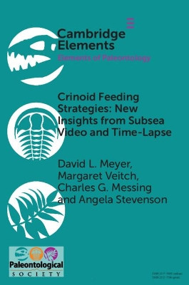 Crinoid Feeding Strategies: New Insights From Subsea Video And Time-Lapse by David Meyer 9781108810074