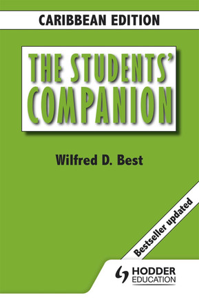 The Students' Companion, Caribbean Edition Revised by A. Best 9781408280652 The Students' Companion, Caribbean Edition Revised by A. Best 9781408280652