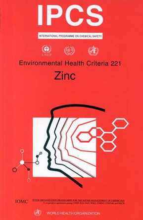 Zinc by International Programme on Chemical Safety (IPCS) 9789241572217