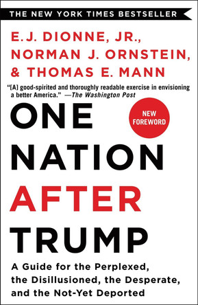 One Nation After Trump: A Guide for the Perplexed, the Disillusioned, the Desperate, and the Not-Yet Deported by E. J. Dionne Jr. 9781250293633
