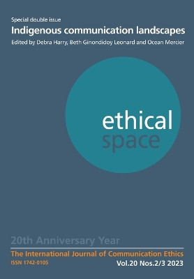Ethical Space Vol. 20 Issue 2/3 by Debra Harry 9781845498160