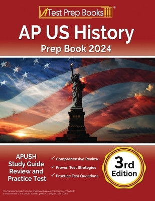 AP US History Prep Book 2024: APUSH Study Guide Review and Practice Test [3rd Edition] by Joshua Rueda 9781637750735