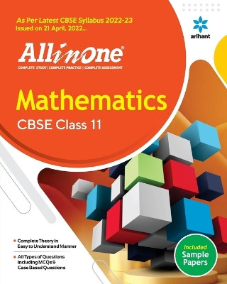 Cbse All in One Mathematics Class 11 2022-23 (as Per Latest Cbse Syllabus Issued on 21 April 2022) by Er Prem Kumar 9789326196260