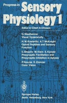 Progress in Sensory Physiology by Peter Gouras 9783642667466