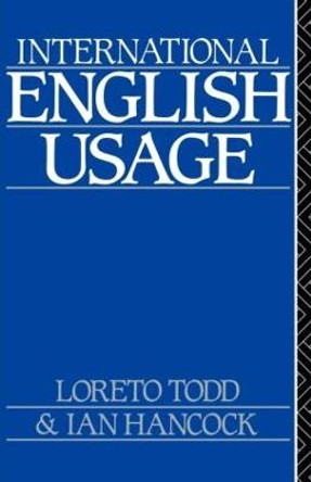International English Usage by Ian Hancock