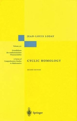 Cyclic Homology by Jean-Louis Loday 9783540630746