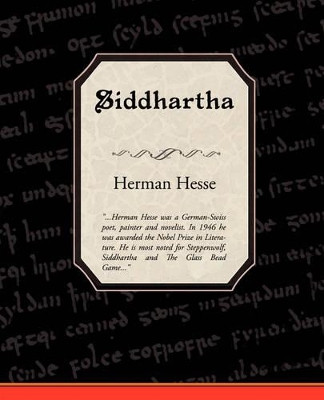Siddhartha by Herman Hesse 9781438510637