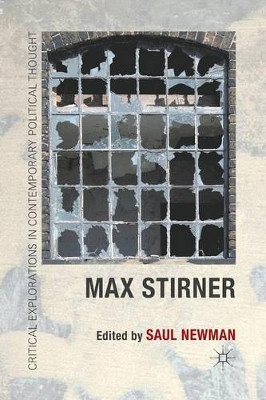 Max Stirner by Saul Newman 9781349328802