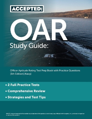 OAR Study Guide: Officer Aptitude Rating Test Prep Book with Practice Questions [5th Edition] [Navy] by Cox 9781637982242