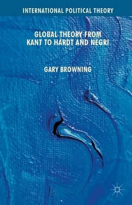 Global Theory from Kant to Hardt and Negri by G. Browning 9781349357161