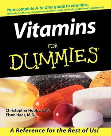 Vitamins For Dummies by Christopher Hobbs