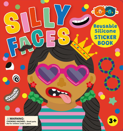 Silicone Sticker Book - Silly Faces Buddy and Barney 9781912544899