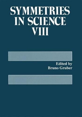 Symmetries in Science VIII by Bruno Gruber 9781461357834