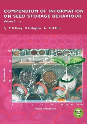 Compendium of Information on Seed Storage Behaviour by T.D. Hong 9781900347488