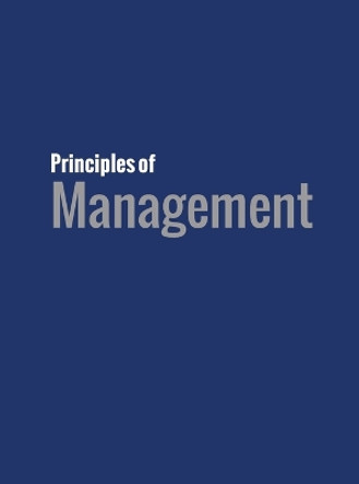 Principles of Management by David S Bright 9781680922899