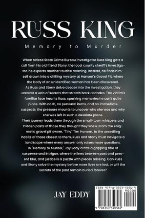 Russ King Memory To Murder by Jay Eddy 9798330340569