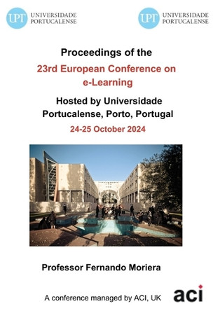 ECEL 2024-Proceedings of the 23rd European Conference on e-Learning by Fernando Moriera 9781917204217