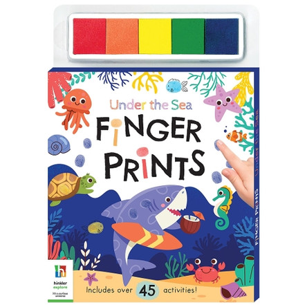 Under The Sea Finger Prints by Hinkler Pty Ltd 9781488959622