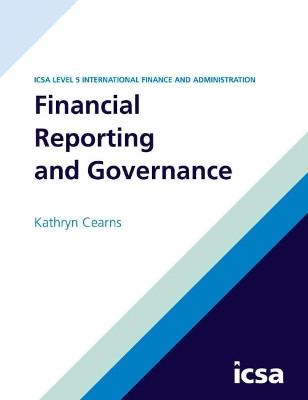 Financial Reporting and Governance by Kathryn Cearns 9781860726996