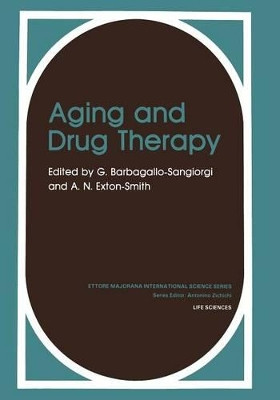 Aging and Drug Therapy by G. Barbagallo-Sangiorgi 9781461297215