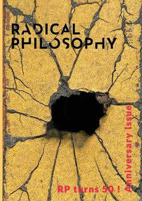 Radical Philosophy 2.13 / Autumn 2022 by Radical Philosophy Collective 9781914099021