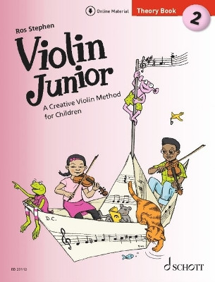 Violin Junior: Theory Book 2 Vol. 2 by Ros Stephen 9783795715267