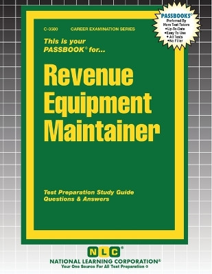 Revenue Equipment Maintainer by Passbooks 9781799335801