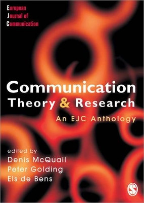 Communication Theory and Research by Denis McQuail 9781412918336