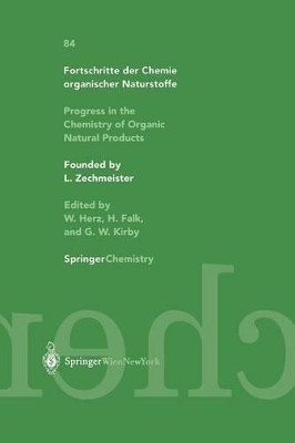 Progress in the Chemistry of Organic Natural Products / Fortschritte der Chemie organischer Naturstoffe by M. Glasenapp-Breiling 9783709132289