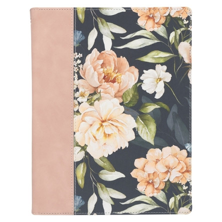 KJV Note-Taking Bible LP Faux Leather Hc Floral by Christian Art Gifts 9781639526826