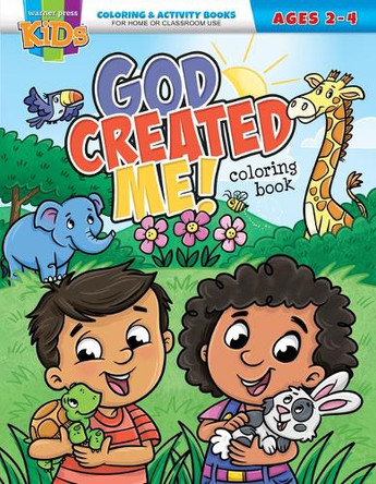God Created Me!: Coloring Book by Warner Press 9781684345724