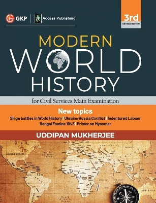 Modern World History 3ed by Uddipan Mukerjee by Uddipan Mukherji 9789395101684